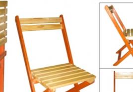 Как сделать складной стул своими руками (мастер-класс с фото) Металлический складной стул своими руками
