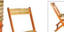 Как сделать складной стул своими руками (мастер-класс с фото) Металлический складной стул своими руками